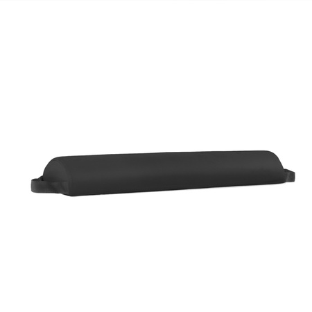 Piankowy półwałek rehabilitacyjny do masażu 65x15x8 cm czarny