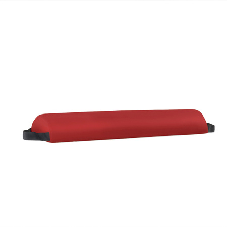 Piankowy półwałek rehabilitacyjny do masażu 65x15x8 cm czerwony