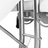 Krzesło do masażu Medimas Delta białe - aluminiowe, składane
