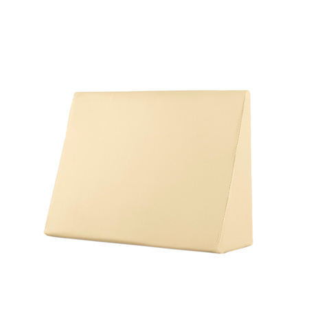 Piankowy klin rehabilitacyjny do masażu 50x35x15cm beżowy