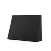 Piankowy klin rehabilitacyjny do masażu 50x35x15cm czarny
