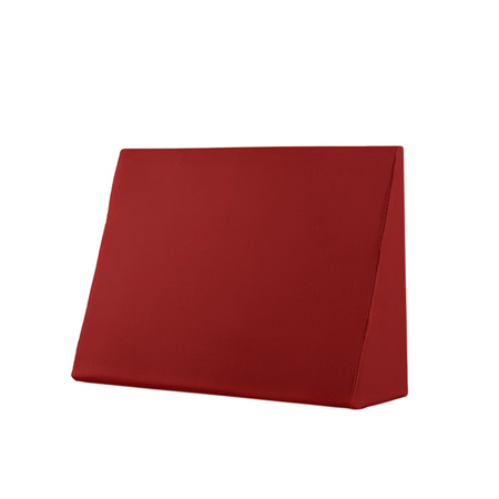 Piankowy klin rehabilitacyjny do masażu 50x35x15cm czerwony