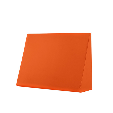 Piankowy klin rehabilitacyjny do masażu 50x35x15cm pomarańczowy