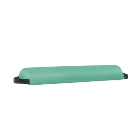 Piankowy półwałek rehabilitacyjny do masażu 65x15x8 cm  zielony