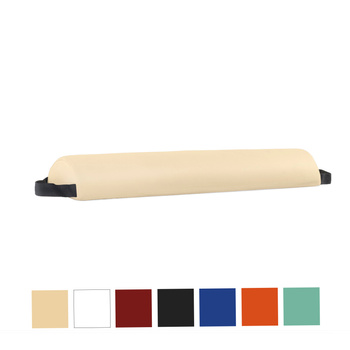 Piankowy półwałek rehabilitacyjny do masażu 65x15x8 cm beżowy