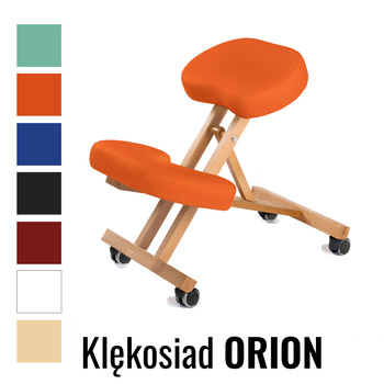 Klękosiad rehabilitacyjny Orion - pomarańczowy