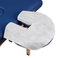 Włókninowe białe pokrycie na podgłówek do stołu do masażu 100 szt "U"