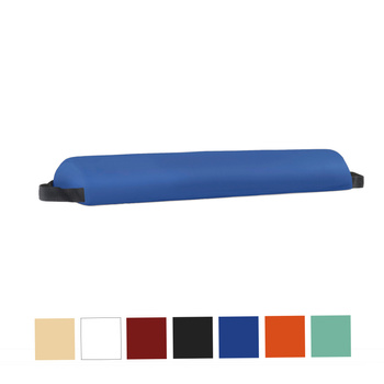 Piankowy półwałek rehabilitacyjny do masażu 65x15x8 cm niebieski