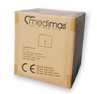 Włókninowe czarne pokrycie na podgłówek do stołu do masażu 2000 szt "U"