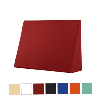 Piankowy klin rehabilitacyjny do masażu 50x35x15cm czerwony