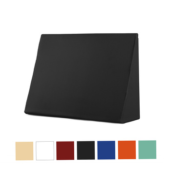 Piankowy klin rehabilitacyjny do masażu 50x35x15cm czarny