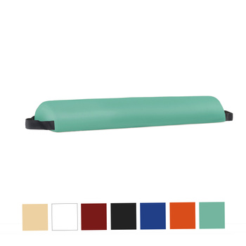 Piankowy półwałek rehabilitacyjny do masażu 65x15x8 cm  zielony