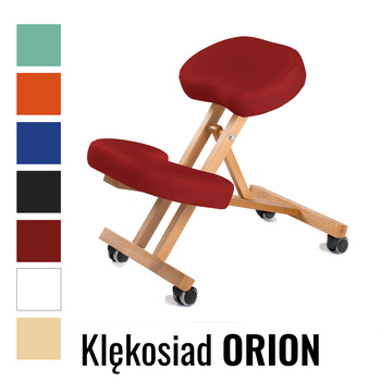 Klękosiad rehabilitacyjny Orion - czerwony