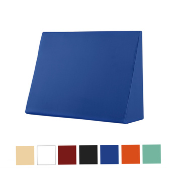 Piankowy klin rehabilitacyjny do masażu 50x35x15cm niebieski