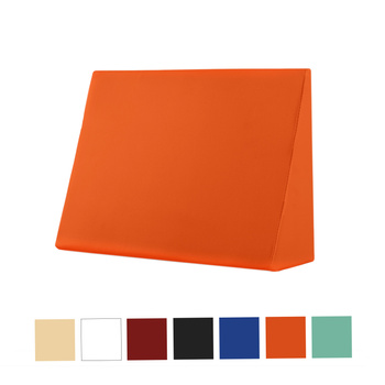 Piankowy klin rehabilitacyjny do masażu 50x35x15cm pomarańczowy